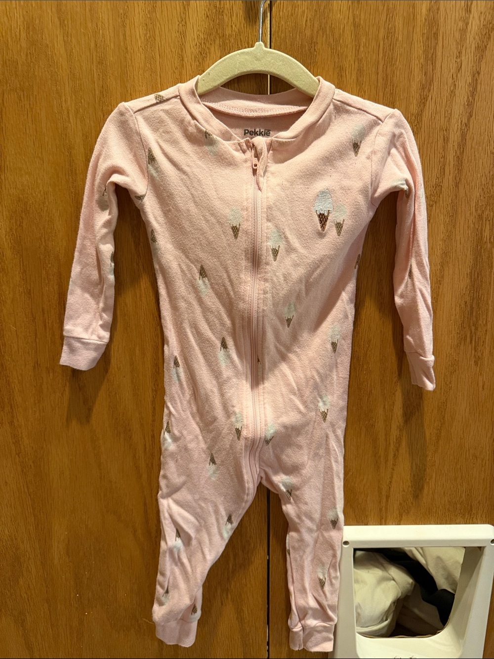 Pink Ice Cream Print Kids sleeper